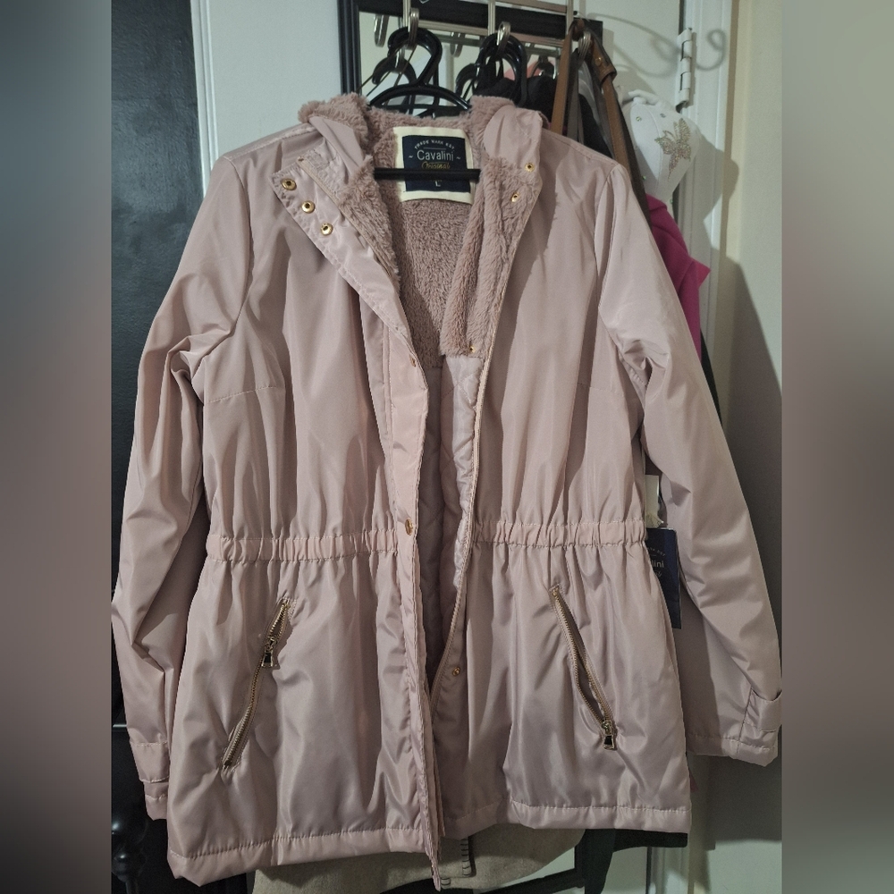 Cavalini Women Jacket Mauve Large